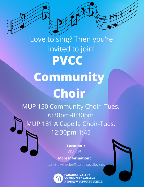 PVCC Community Choir