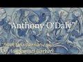 Anthony O'Daly from Reincarnations, Op. 16: Samuel Barber (J. Tramm/MidAtlantic Chamber Choir)