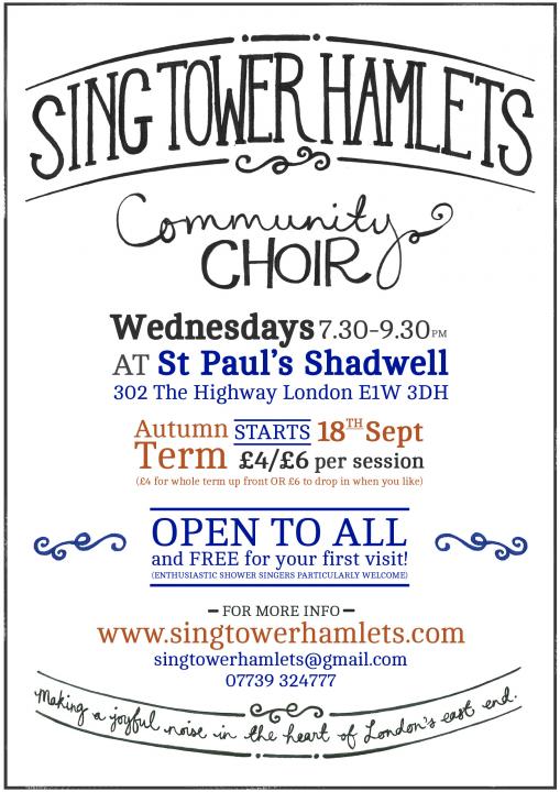 Sing Tower Hamlets