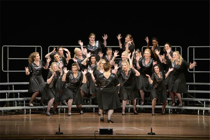 London City Singers at Target The Top