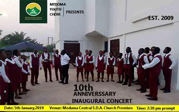 Medoma Central S. D. A. Church Youth Choir