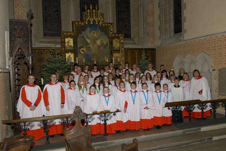 St Mary's Cathedral Choir Christmas Carol service 2009