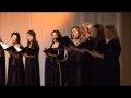 Female choir DZINTARS - "Moseņ` zeileit` viesti nesa"