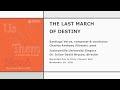 The Last March of Destiny by Santiago Veros, Jacksonville University Singers, Julian Bryson Director