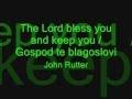 The Lord bless you and keep you / Gospod te blagoslovi (John Rutter) - Cum anima