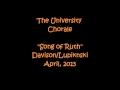 Song of Ruth -  Davison/Lupinski - The University Chorale - East Central University - Oklahoma