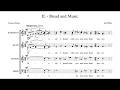 Bread and Music - Jan Wilke (score video)