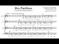 David Rain: "Rex Pacificus" (sung by Matthew Curtis)