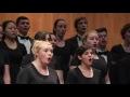 Alleluia - Eric Whitacre. The College of Wooster Chorus