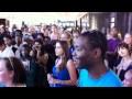 Blitsbende (flashmob) sing in Kaapstad: UCT Choir