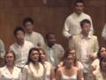 ''Thula Sizwe'' African prayer by World Youth Choir in South Africa 2007