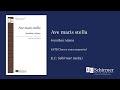 Ave maris stella by Jonathan Adams - Scrolling Score