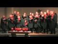 The Lamb - John Tavener -- sung by the Stairwell Carollers