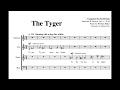 David Rain: "The Tyger" (sung by Matthew Curtis)