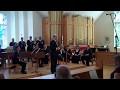ChorSymphonica performs a "Conversation Concert" Excerpt: Bach, BWV 182, 7th Mvt