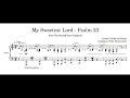 My Sweetest Lord from the Stone&Tara Songbook for choirs