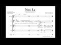 Nou La by Sydney Guillaume {Score Video} - SATB Chorus