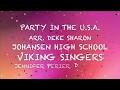 Johansen Viking Singers - Party in the U.S.A.