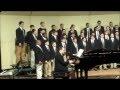 University School Glee Club - Walk In Jerusalem