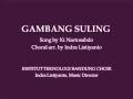 ITB Choir sings Gambang Suling