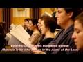 Sanctus and Benedictus from Mass for choir and orchestra