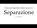 Separazione 