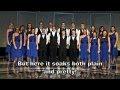 The Choir in the Rain sung by Chatfield Senior High School Chantons