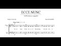 Ecce Nunc for SATB a cappella (Basden)
